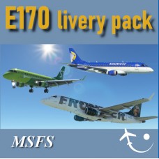 Virtualcol - E170 LIVERY PACK 1 for MSFS2020/2024