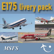 Virtualcol - E175 LIVERY PACK 1 for MSFS2020/2024
